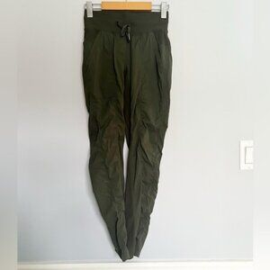Lululemon Street To Studio Pant II Unlined 28” Dark Olive Size 2